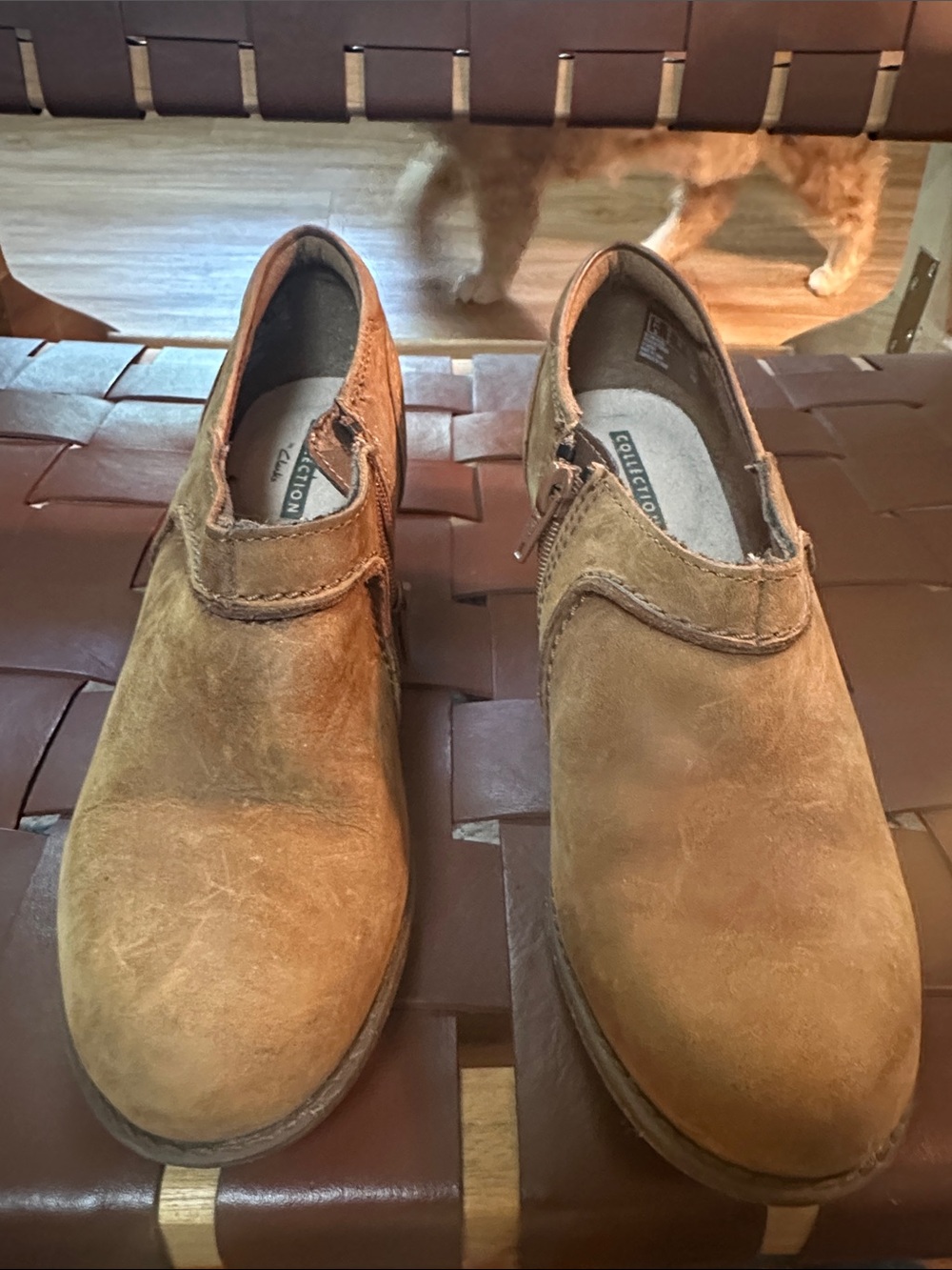 Clarks Women's Chukka Boots in Brown Suede